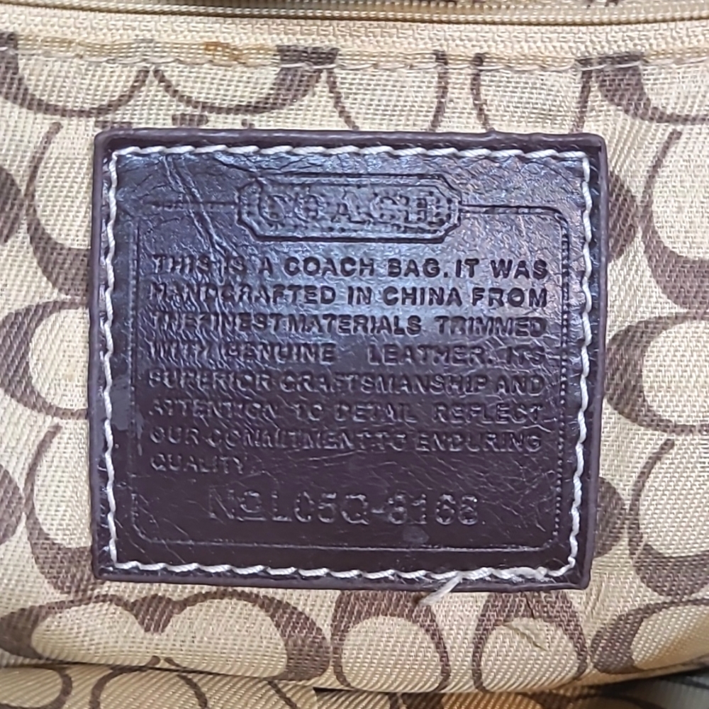 Authentic Coach Purse - Picture 3 of 7